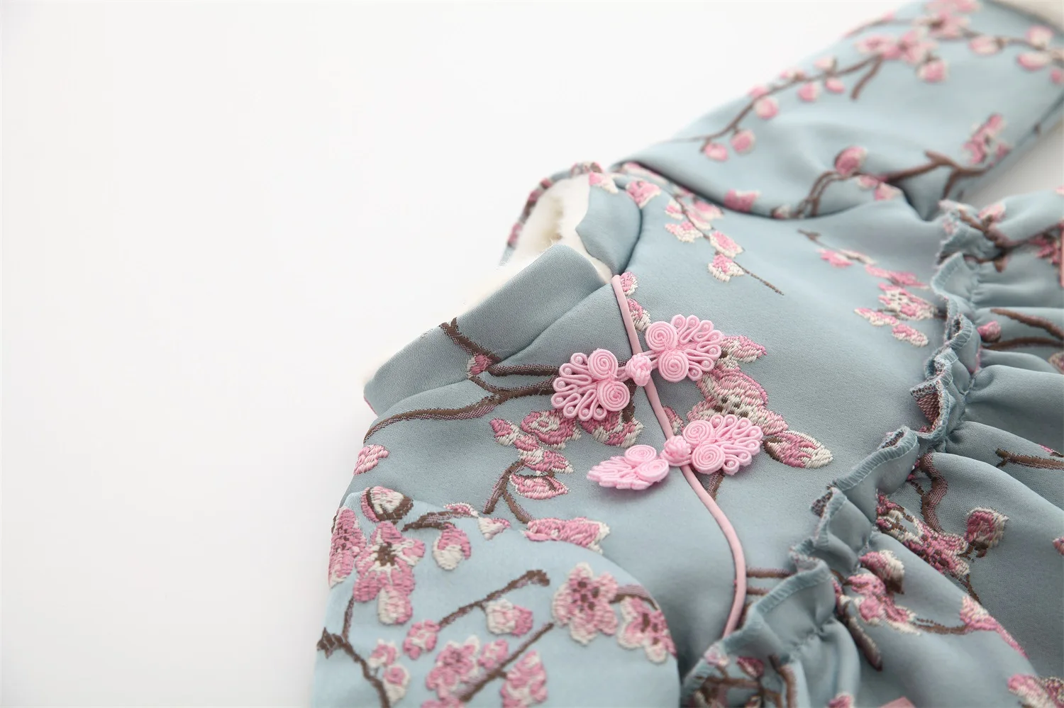 Милые платья для маленьких девочек 1 года зима 2018 вельветовое платье с длинными