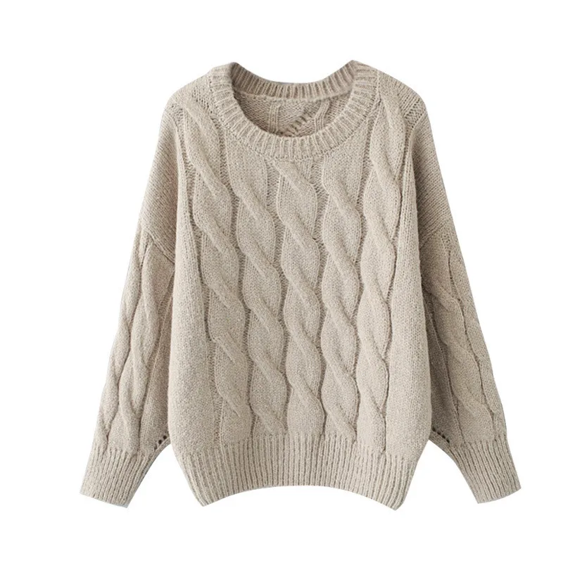 Новый год для женщин девочек летучая мышь рукав свитер осень зима женский