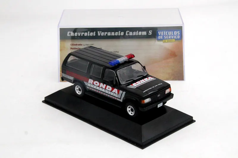 IXO 1:43 Chevrolet Veraneio-Ronda Sao Paulo литые игрушки для автомобилей модели подарок хобби ограниченное издание