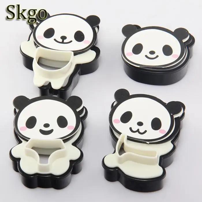 Кухонные инструменты DIY Выпекать гибкие силиконовые формы в форме панды 3D