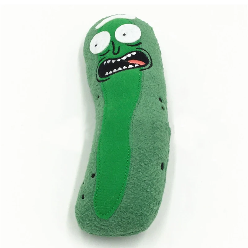 20 см Новая анимация Рик и Морти плюшевые игрушки кислый огурец куклы для