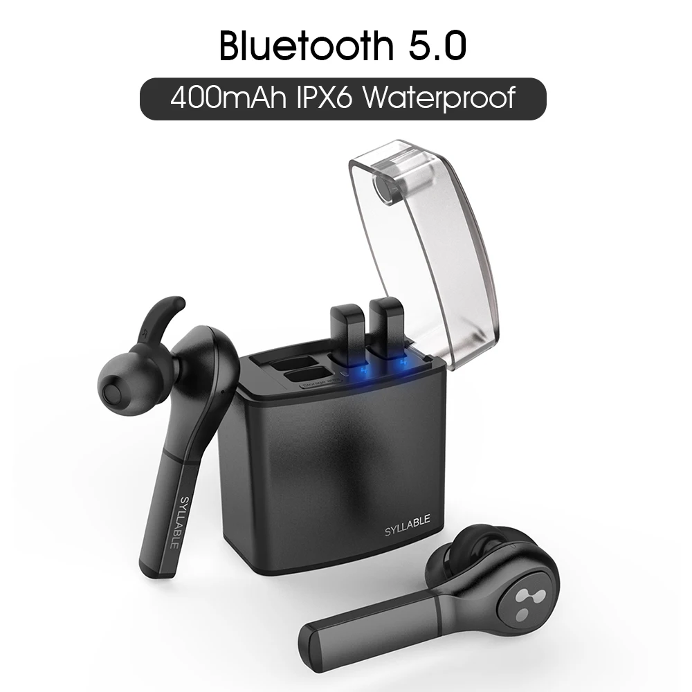 Оригинальные Беспроводные стереонаушники SYLLABLE D9X TWS магнитные наушники Bluetooth V5.0
