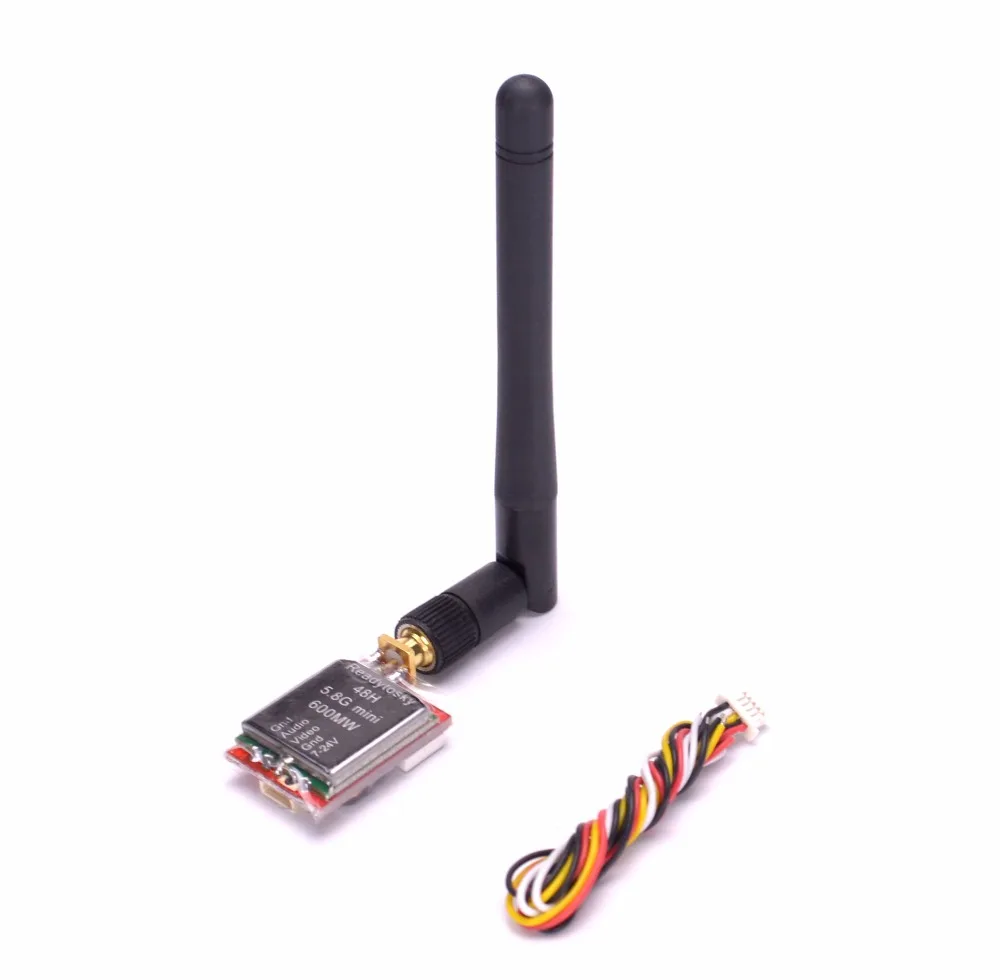 TS5828L микро 5,8G 600mW 48CH мини беспроводной A/V передатчик FPV с цифровым дисплеем для QAV250 X220S