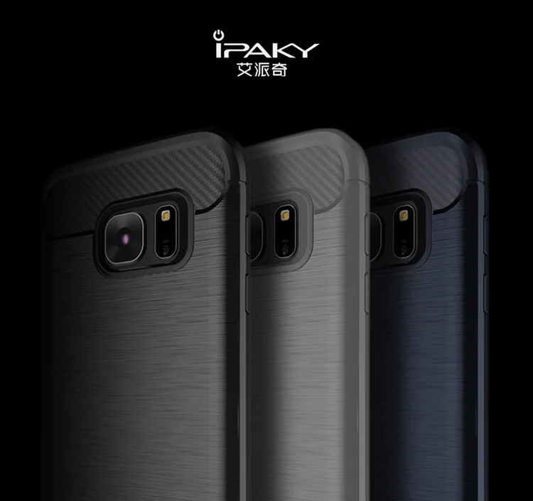 Ipaky для samsung Galaxy s10 s9 S8 S7 S6 S 7 8 plus edge E чехол Мягкая силиконовая задняя крышка для samsung Galaxy note8 9 чехол