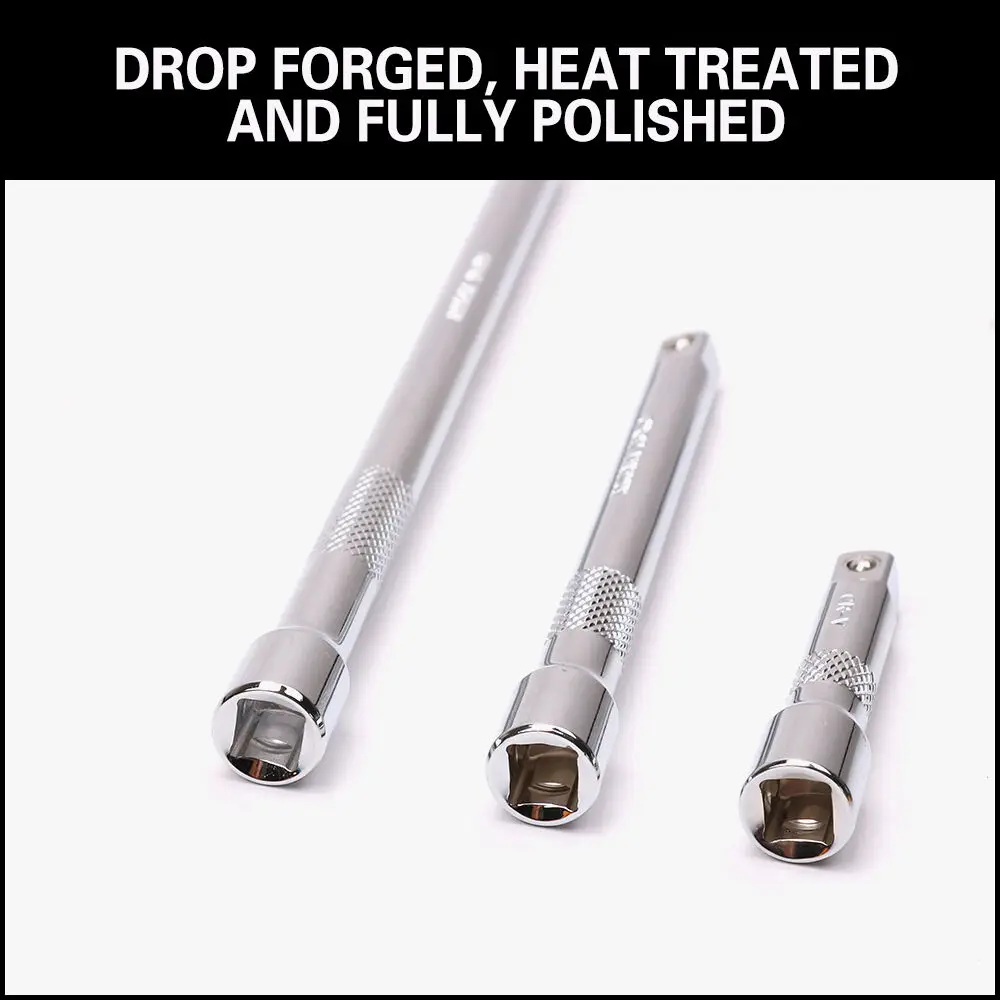 2021-SEDY Long Wrench Socket Extension Extender Bar Set 3&quot 6&quot 10&quot Drive Ratchet Power Tool Hand Accessories | Инструменты