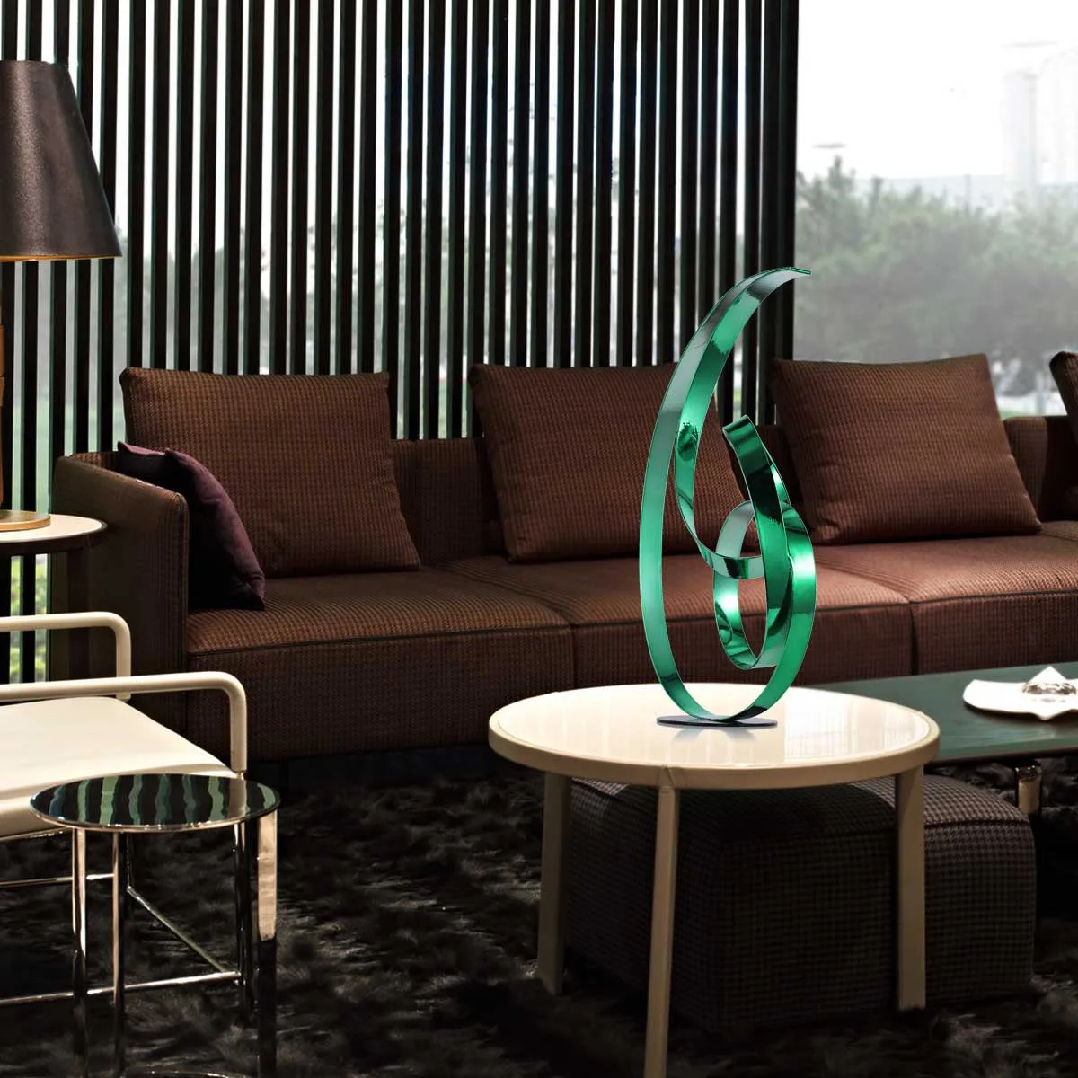 Tooarts металлические статуэтки Современная Скульптура абстрактная скульптура