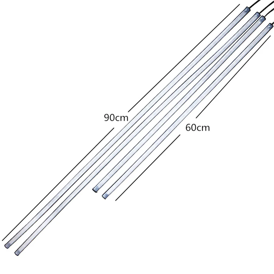 Светодиодная лента RGB 4 декоративные огни автомобильные нижние дистанционное