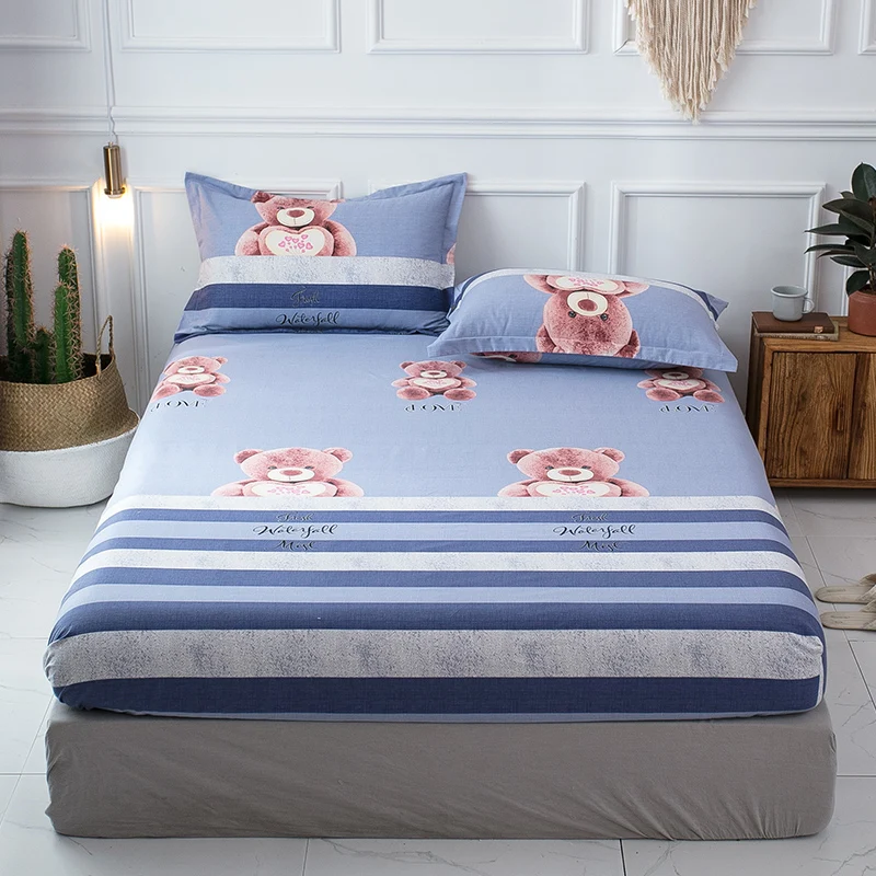 160X200cm Премиум 400TC хлопок Шлифовальные переплетения ультра мягкие установлены