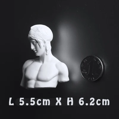 Mas 1pc Европейский 3D декоративный холодильник магнитная паста имитация штукатурки каучуковая фигурка Магнитная паста - Цвет: Mas 1pc