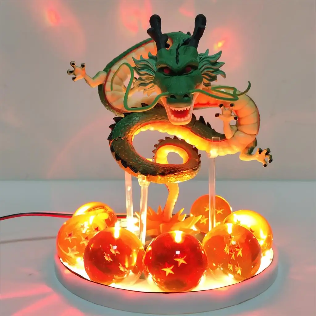 Dragon Ball DBZ Shenron СВЕТОДИОДНЫЙ Ночник DIY набор кристалл фигурка даргон шар супер GT Shenron игрушки для детей Luminaria