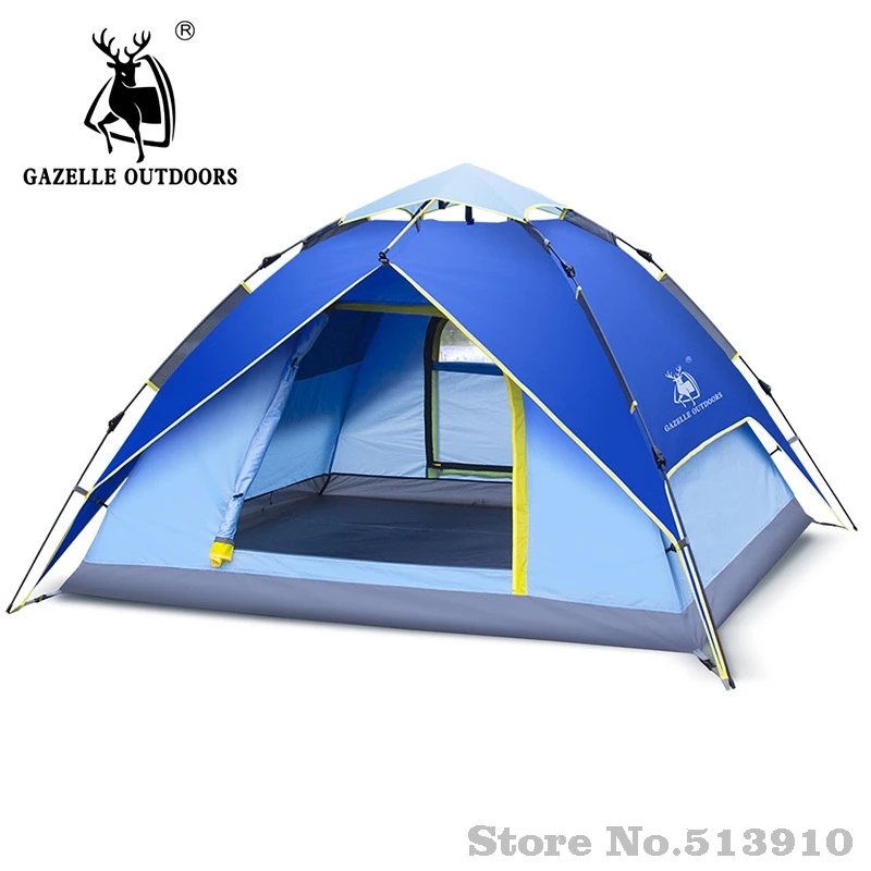 Газель на открытом воздухе 3 4 человек палатки Гидравлический Автоматический