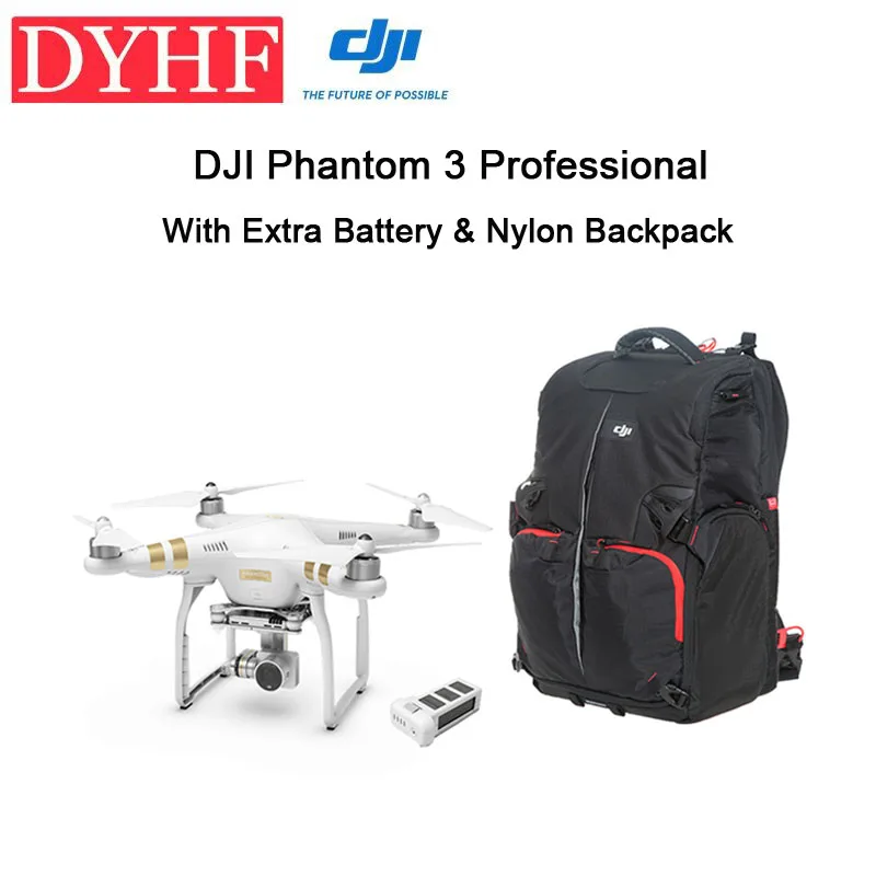 Джи фантом 3 профессиональный с дополнительной батареей и нейлоновая сумка (