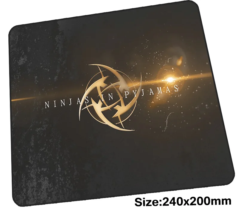 ninjas in pyjamas mouse pad 240x200x3mm mousepads best gaming mousepad gamer Fashion personalized mouse pads NIP pc pad