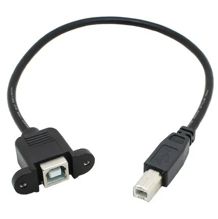 Кабель-удлинитель для принтера 30 см USB Тип B папа-USB мама 10 шт./лот бесплатная