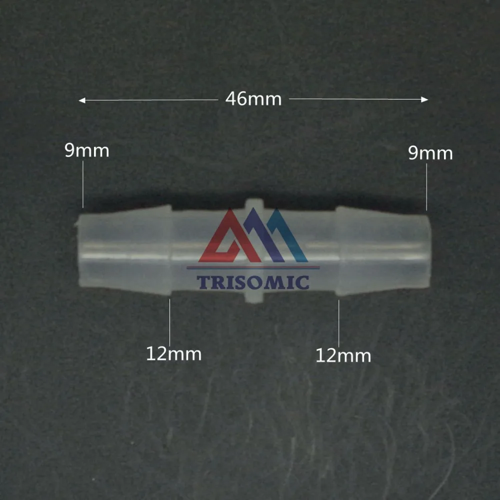 Прямой соединитель 9 мм пластиковый штуцер с бородкой материал металлический из