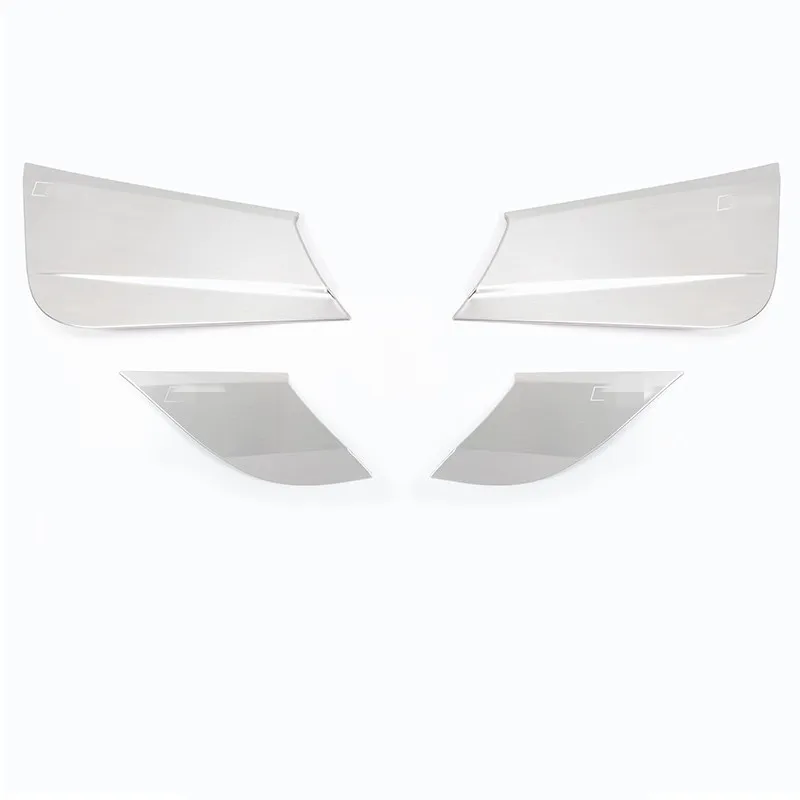silver 4pcs Защита для автомобиля с боковым краем, защита от ударов, коврики, чехол, аксессуары для интерьера, для Audi Q5 - Цвет: silver 4pcs