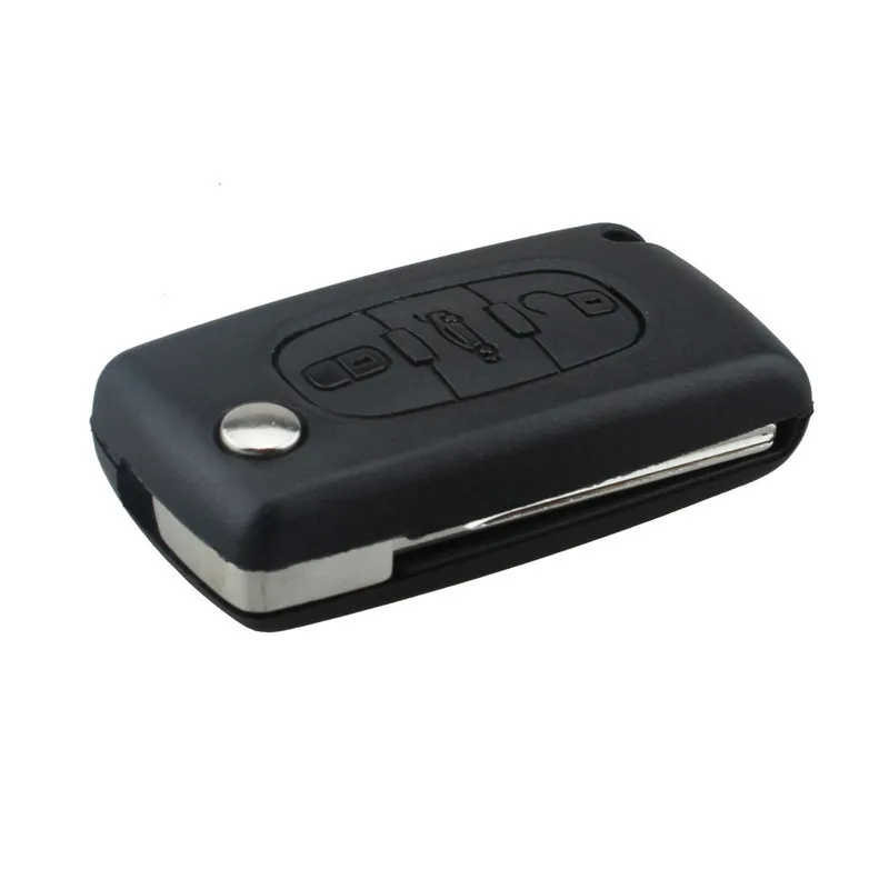 Чехол книжка с 3 кнопками для CITROEN C2 C3 C4 C5 C6 XSARA GRAND PICASSO P25|car key shell case|shell covershell case |