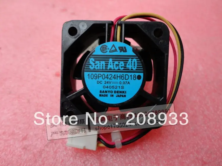 Для Fanuc fan 109p0424h6d18 инверторный вентилятор SANACE40 4 см 24 В 0 07a + охлаждающий |
