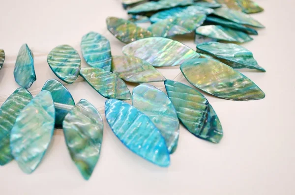 Новое поступление 2017 акция круглые блестящие бусины-бирюза e Ab Navette 14x45 мм 12 шт. |