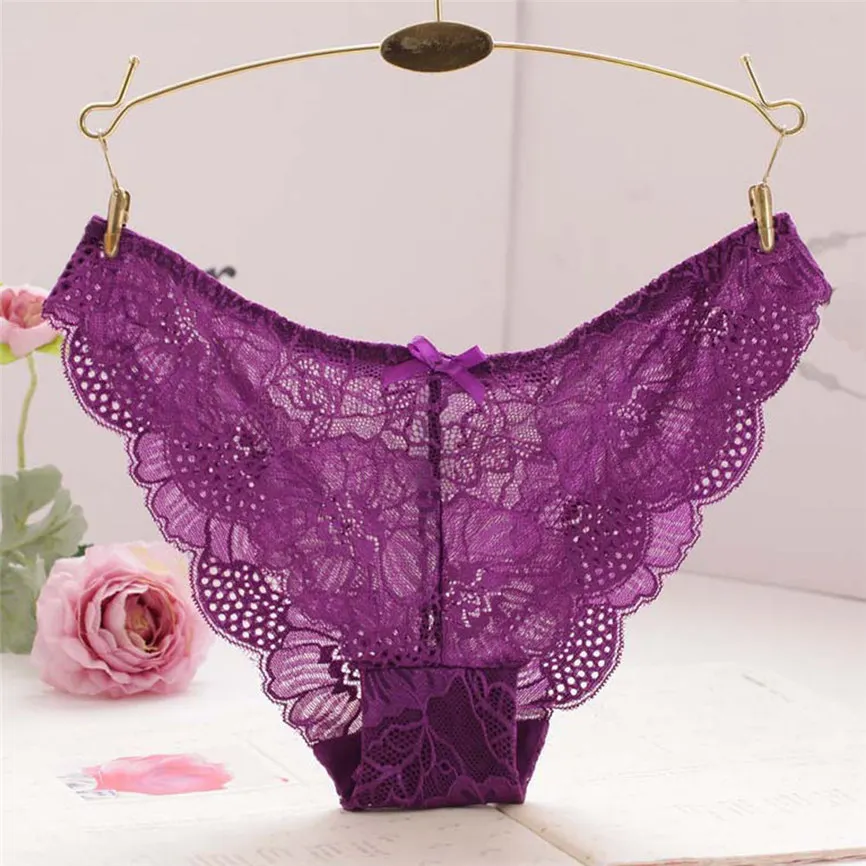 Милые женские сексуальные кружевные мягкие трусики 2018 нижнее белье из спандекса
