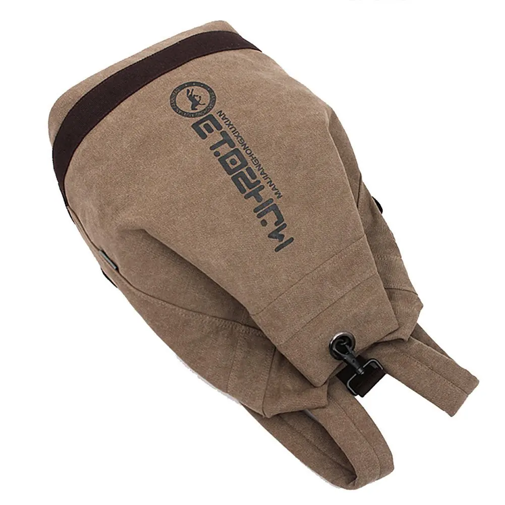 Рюкзак мужские и женские рюкзаки кожаная холщовая сумка через плечо женский