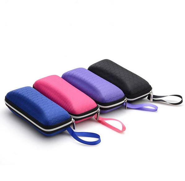 Новинка 2016 лидер продаж чехол для солнцезащитных очков из ПУ волокна на молнии