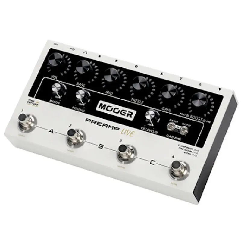 Mooer M999 цифровая преампер живая Гитара педаль эффектов оснащена 12 независимыми