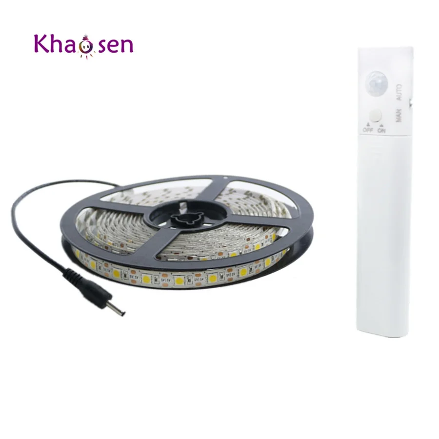 Беспроводной светодиодный ночсветильник с датчиком движения 1 м 2 3 светильник