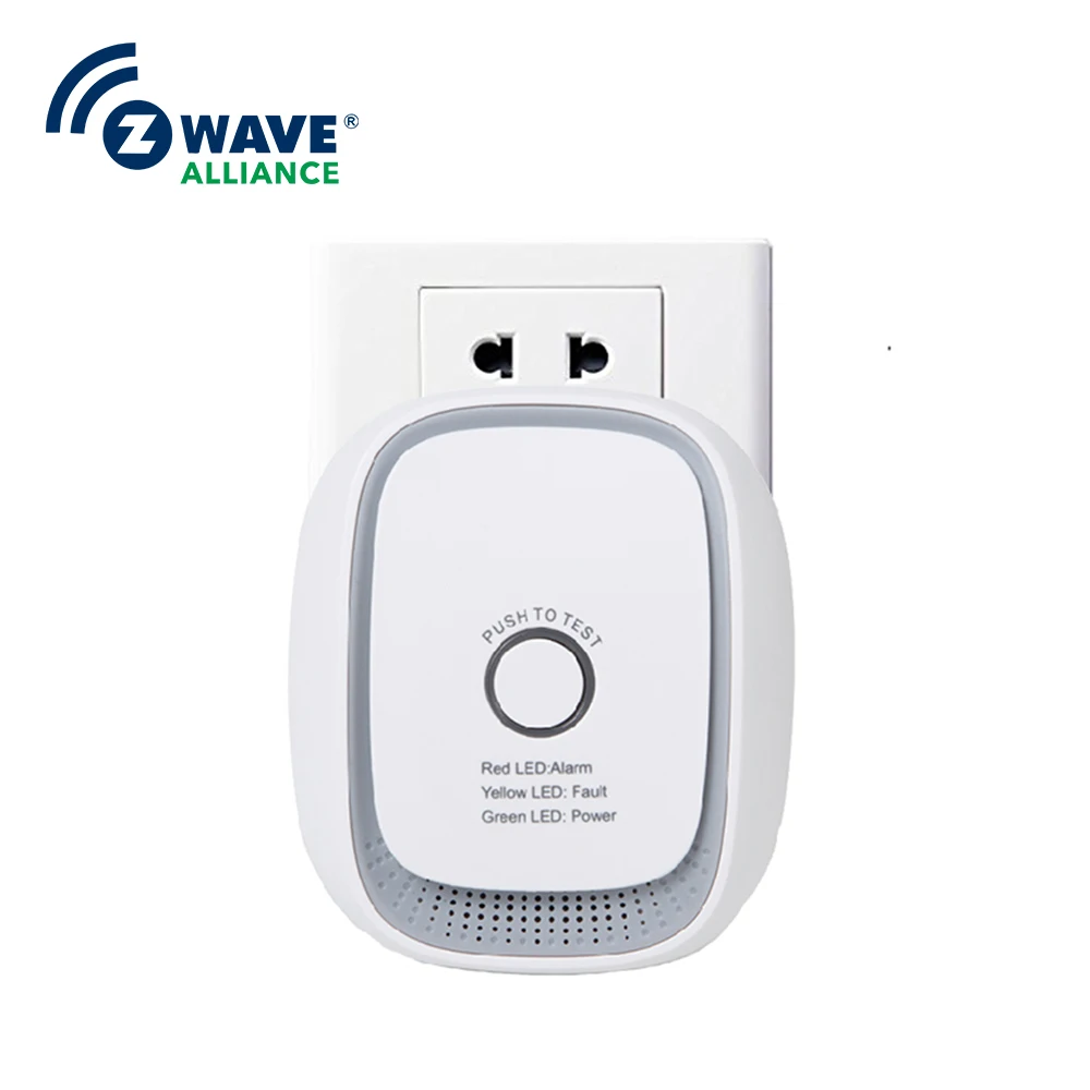 CE/RoHS/FCC обнаружения газа Системы домашней автоматизации Технология Zwave первого
