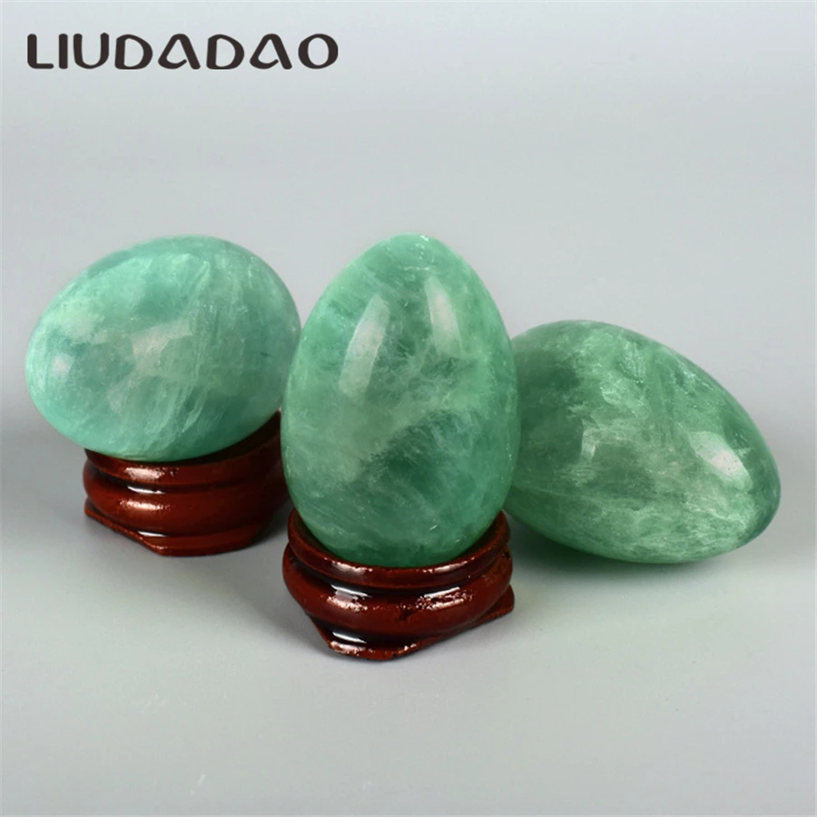 Jade Yoni яйца непросверленные зеленый флюорит уход за телом здоровье Бэн ва Бальные