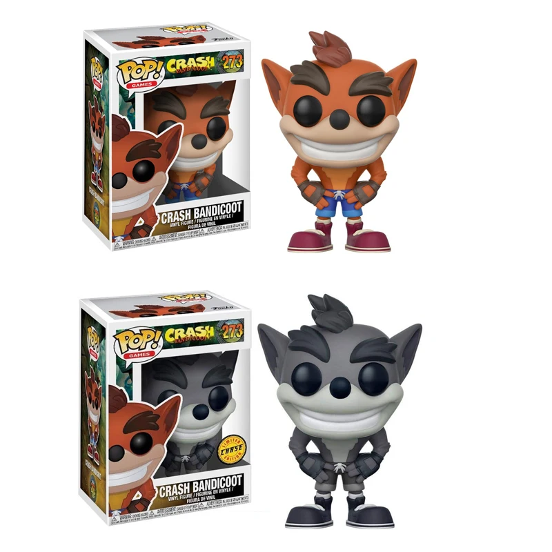 Funko POP Crash Bandicoot виниловые экшн модельные Фигурки игрушки подарки|Игровые фигурки