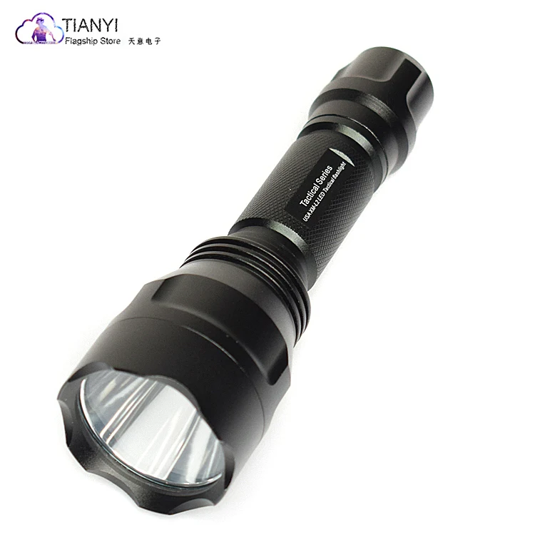 Activefire 18650 батарея страйкбол прицел ружья светильник C8 CREE XM-L2 U3 светодиодный тактический вспышки светильник фонарь для охоты 20 мм крепление