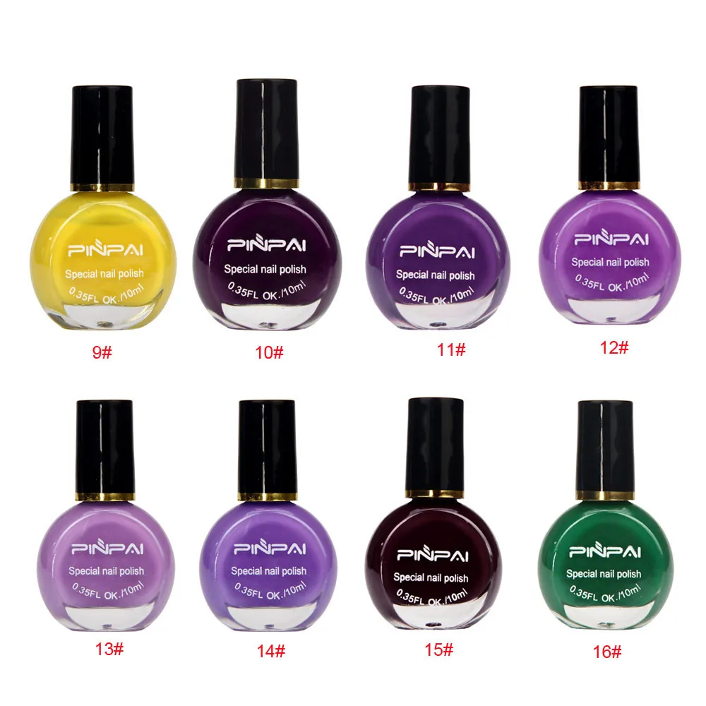 26 Color Nail Polish Printing Oil Solid Beauty UV Gel Colored Gels For Nails Art Stencils Stamping Plates Manicure | Красота и