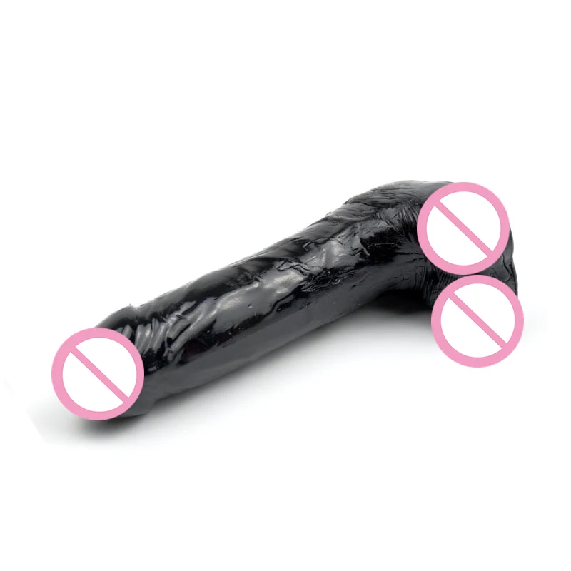 Эротические игрушки мягкий реалистичный пенис фаллоимитатор Анальная пробка