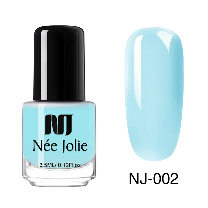 Jelly NJ-02 NEE JOLIE 8 мл Лак для ногтей Базовое покрытие верхнее покрытие матовый лак протектор масло для ногтей лак для ногтей - Цвет: Jelly NJ-02