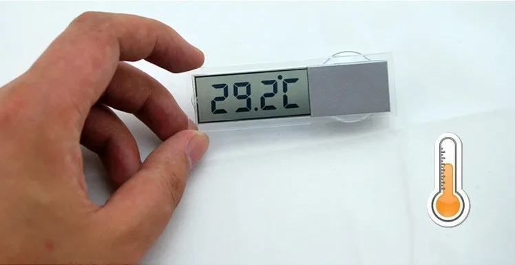 Новый портативный ЖК цифровой измеритель температуры дисплей Автомобильный