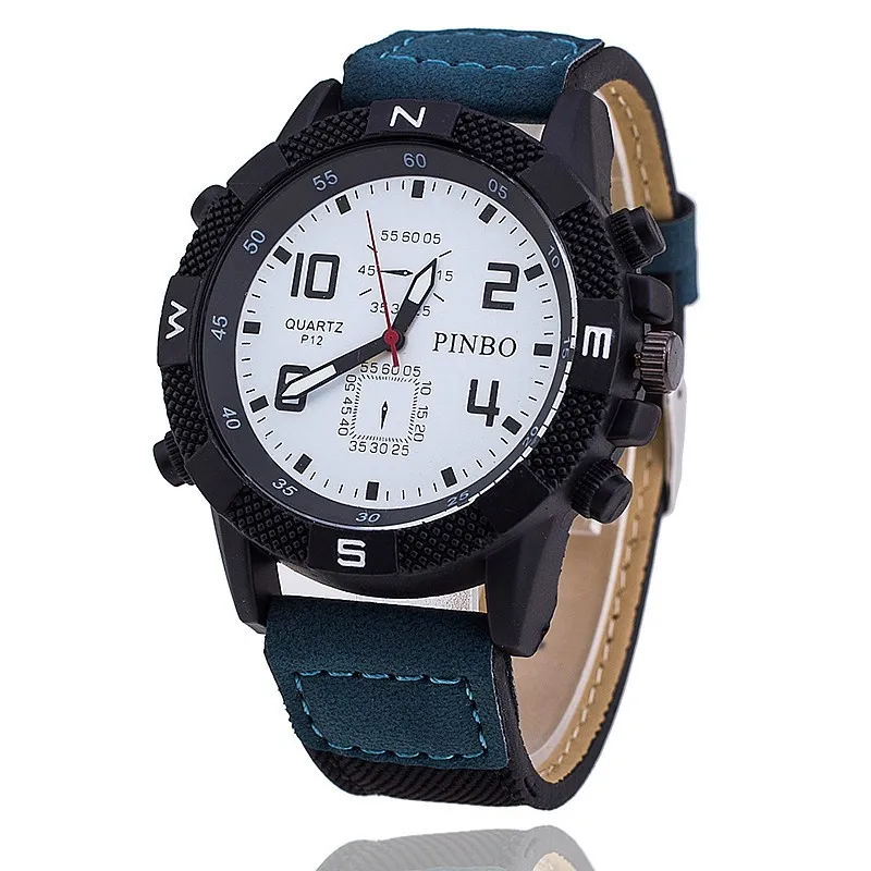 Наружные спортивные часы мужские брендовые Pinbo армейские военные zegarki meskie