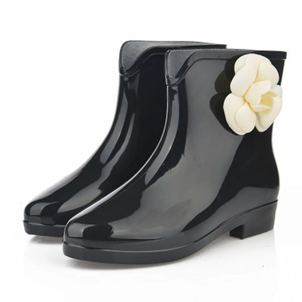 SAGACE/женские сапоги женская обувь непромокаемые на танкетке Нескользящие уличные