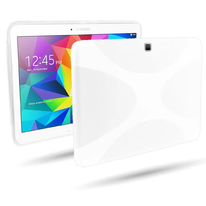 Матовый силиконовый защитный чехол X Line из ТПУ для Samsung Galaxy Tab 4 10 1 дюйма |