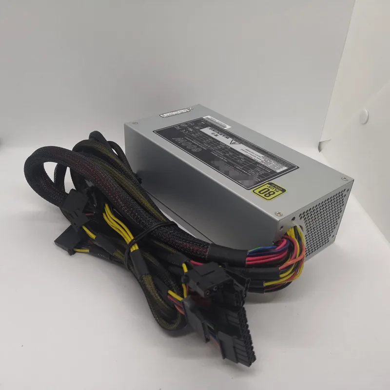 Высокоэффективная стойка 600 Вт блок питания 2U промышленный сервер PSU ENH2160 с переключателем 100-240 в активный PFC 80PLUS
