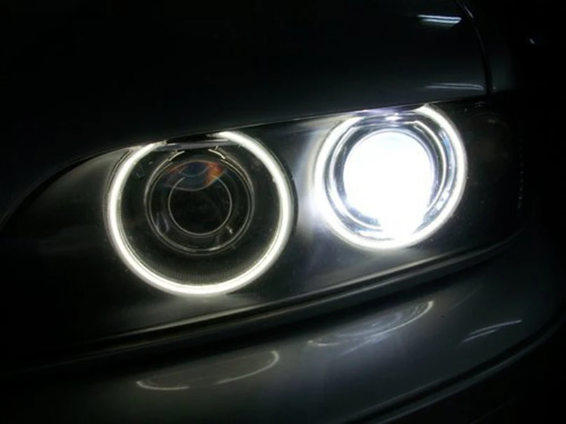 2 шт. ангельские глаза для BMW автомобильный Стайлинг 6 Вт E90 E91 3 серии 325i 328i 335i 2006-2008