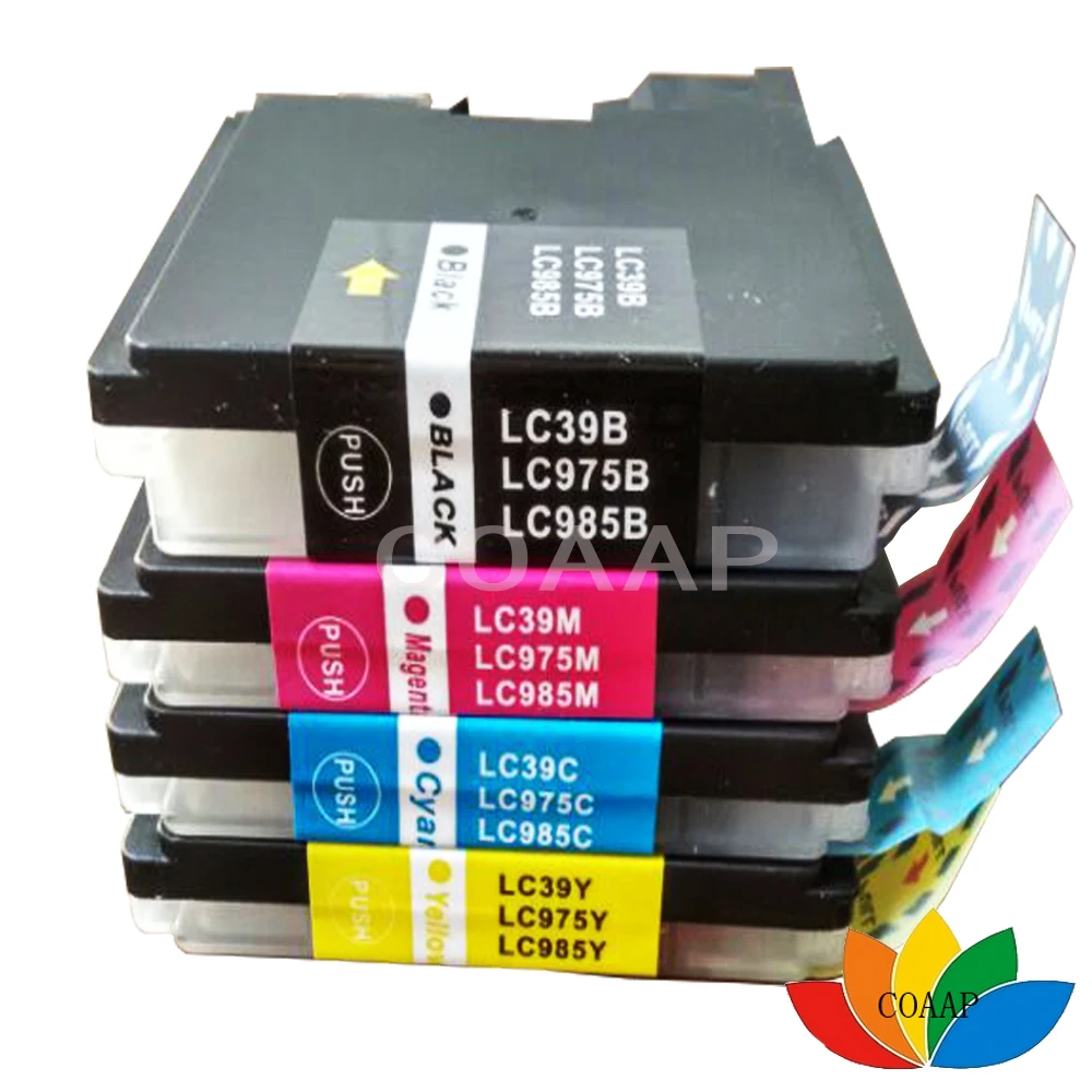 4PK высококачественный совместимый картридж с чернилами LC985 LC975 LC39 для принтера