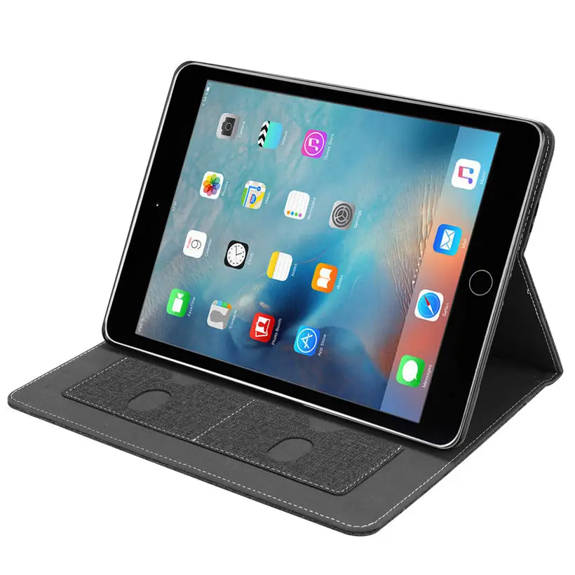 Чехол для Apple iPad 9,7 6-го поколения чехол для iPad Air 1 2 iPad Pro 9,7 чехол с карандашом+ пленка+ ручка