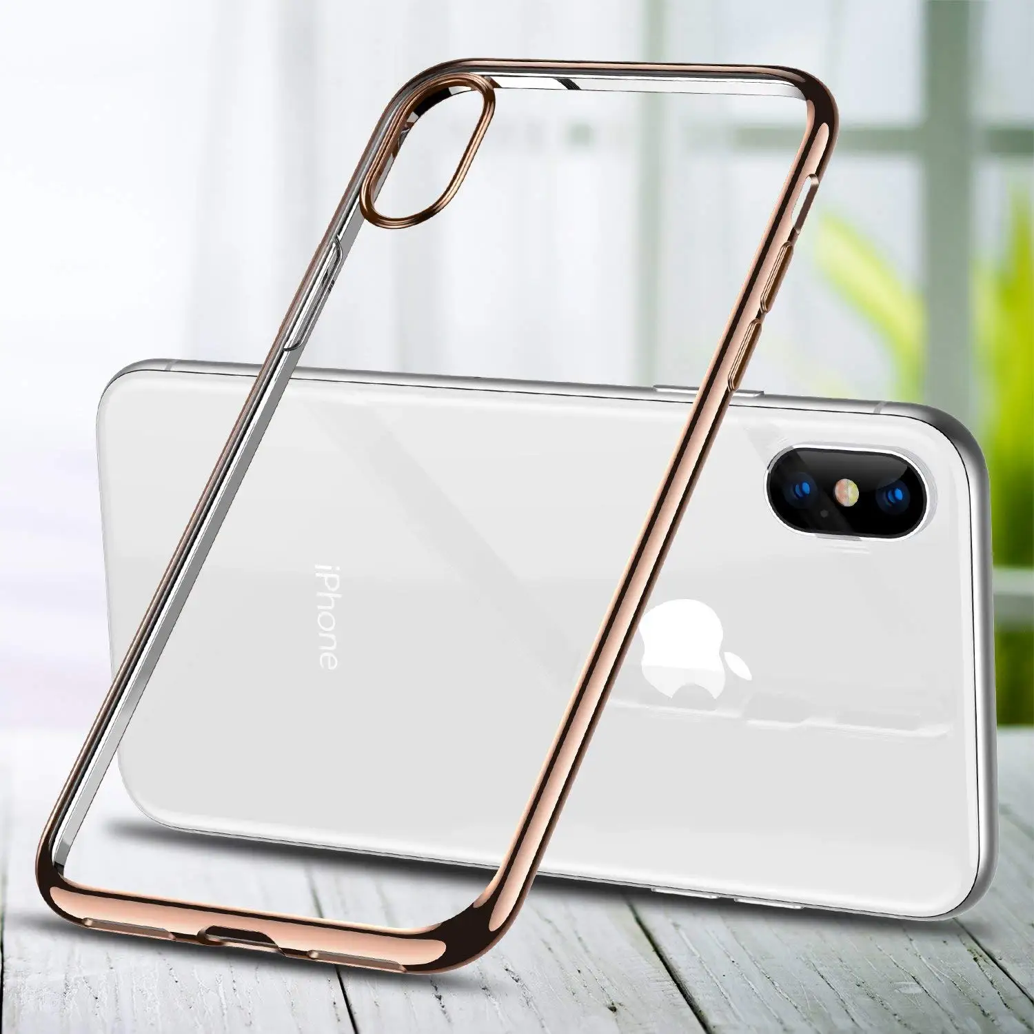 Чехол для iPhone XS Max XR WEFOR ультра тонкий прозрачный мягкий Премиум гибкий