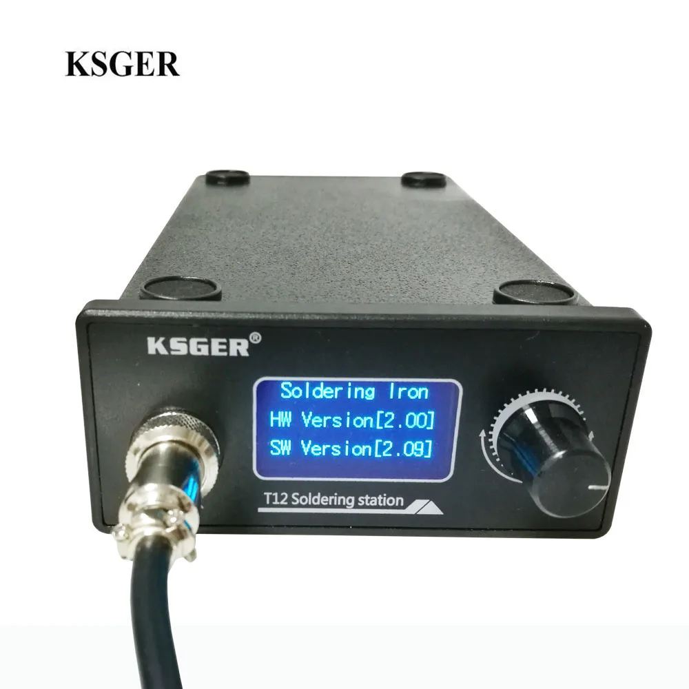 KSGER V2.01 STM32 OLED цифровой контроллер температуры Электрический паяльник паяльная