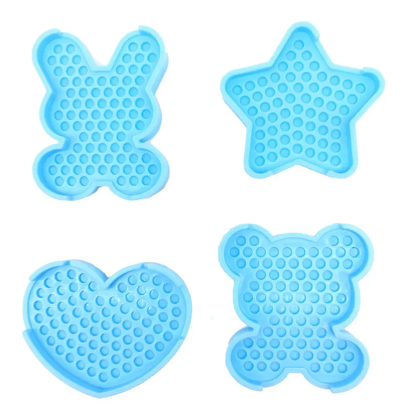 4 шт./компл. Водяные Шарики Pegboard игрушки липкие шарики Хама шаблон набор плавких