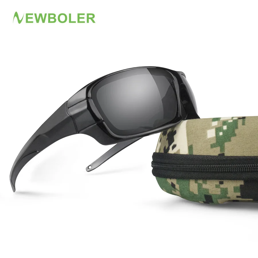 Поляризованные очки NEWBOLER для рыбалки со сменными линзами мужские спортивные
