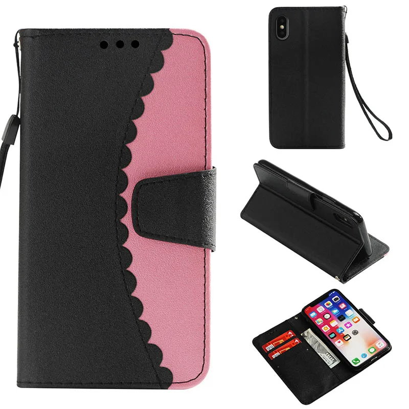 Black-Powder Кожаный флип-чехол для huawei mate 10 Lite Nova 2i mate 10 Pro Стиль кошелек Подставка для телефона чехол для huawei P20 Lite чехол s B22 - Цвет: Black-Powder