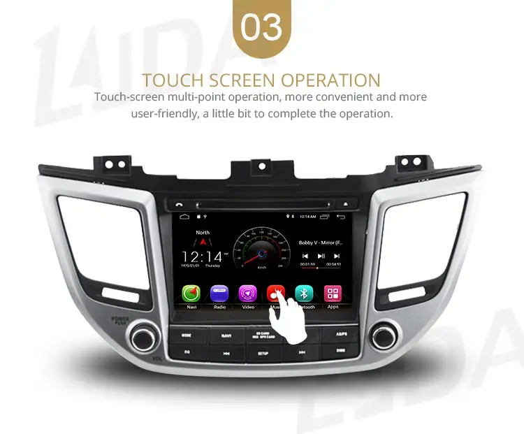 LJDA Android 10 автомобильный dvd-плеер для hyundai Tucson/IX35 2Din Автомагнитола gps Навигация стерео Мультимедиа wifi автоаудио