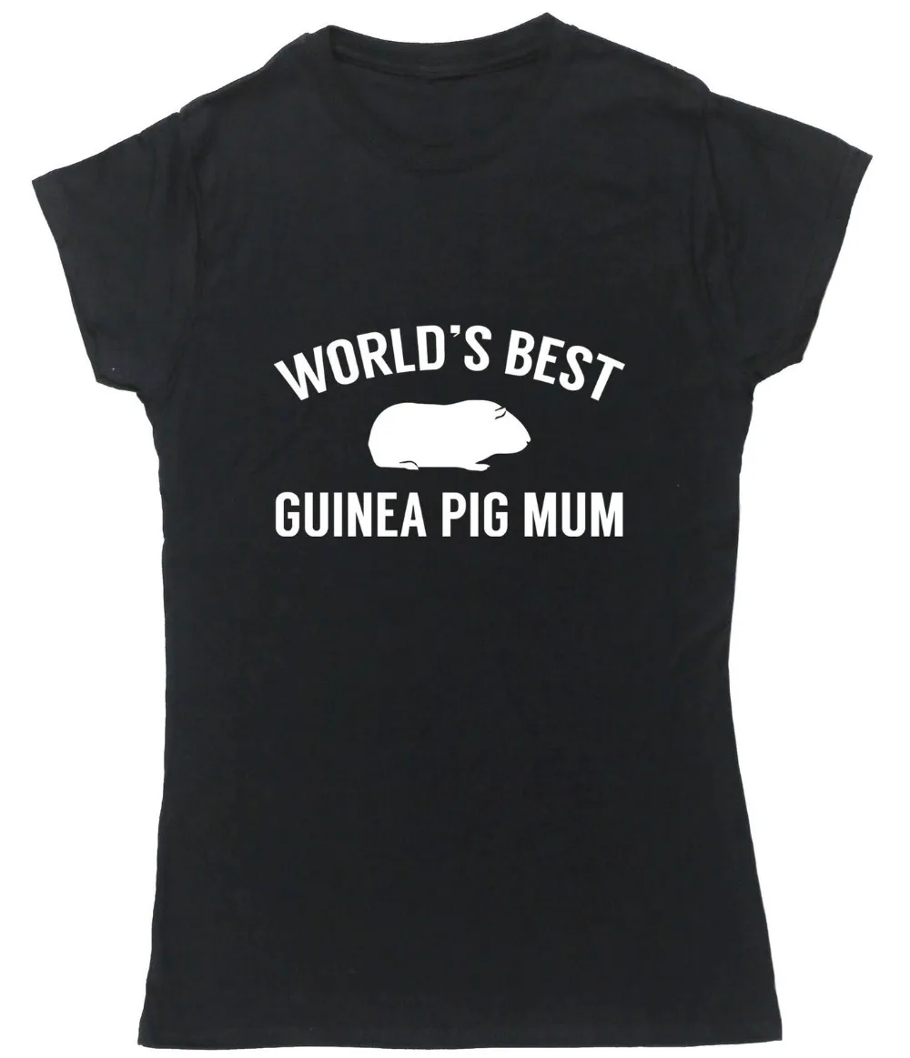 Женские топы лучшая в мире футболка с надписью морская свинья женские футболки